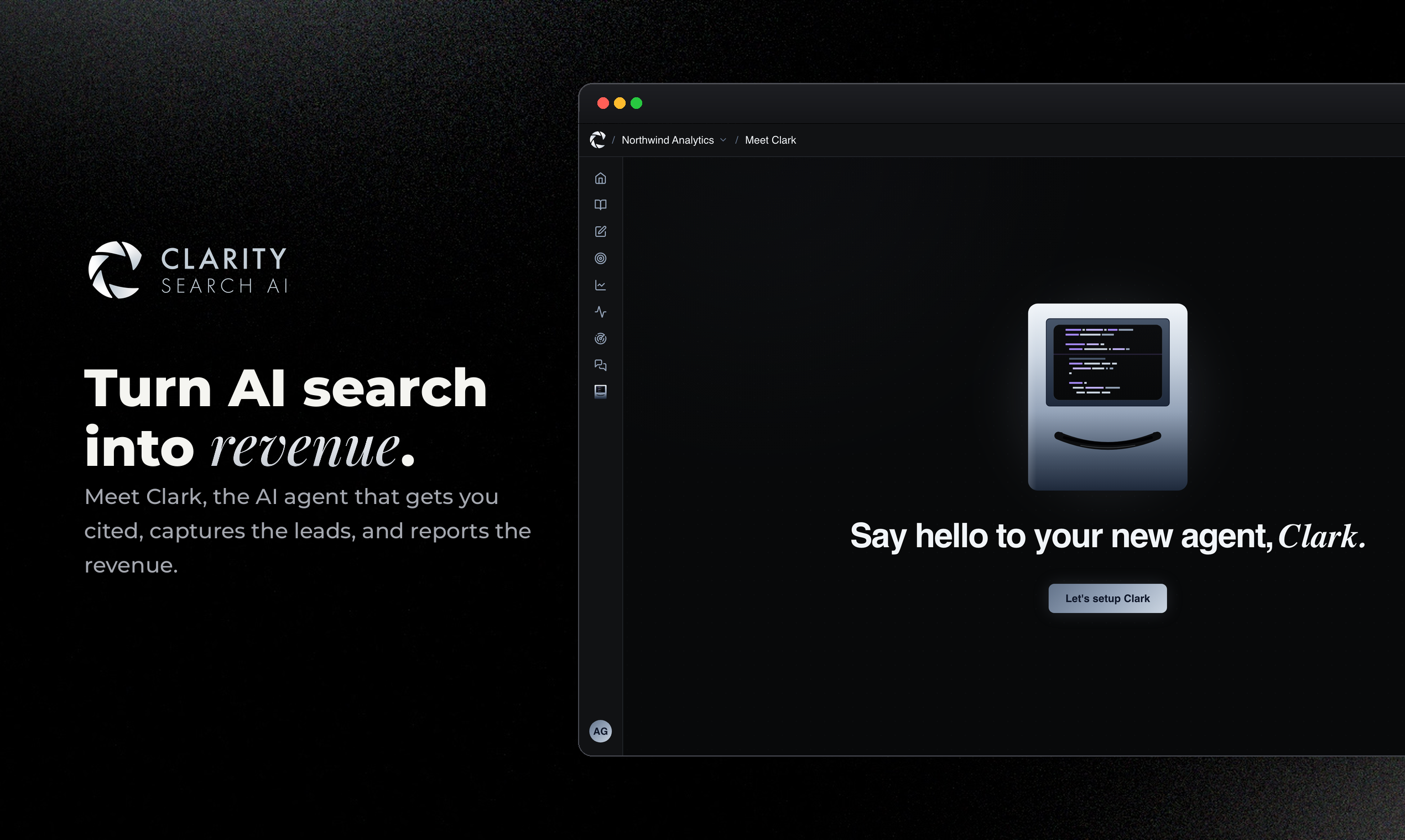 Clarity Search AI, Inc. — 官网预览图